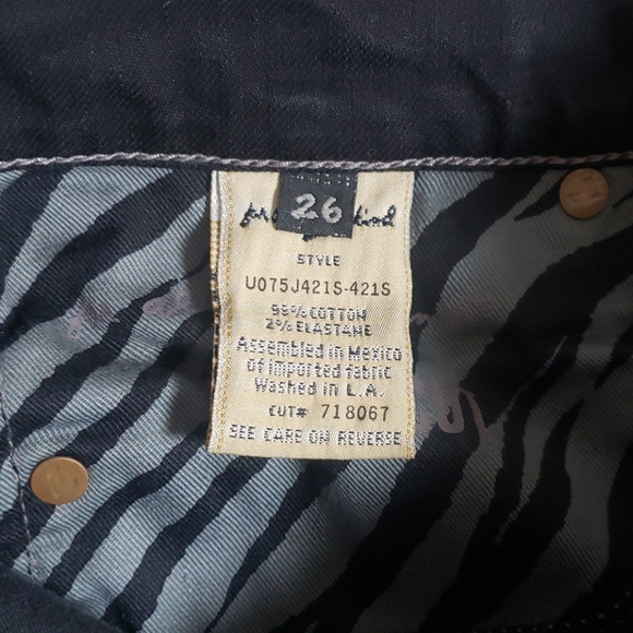 7FAM black jeans - Picture 4 of 4